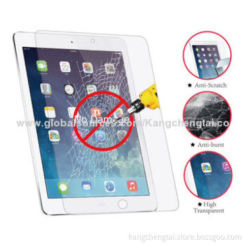 High-transparent Tempered-glass Screen Protector for iPad Air, 0.33mm Thickness, Ultra-transparency